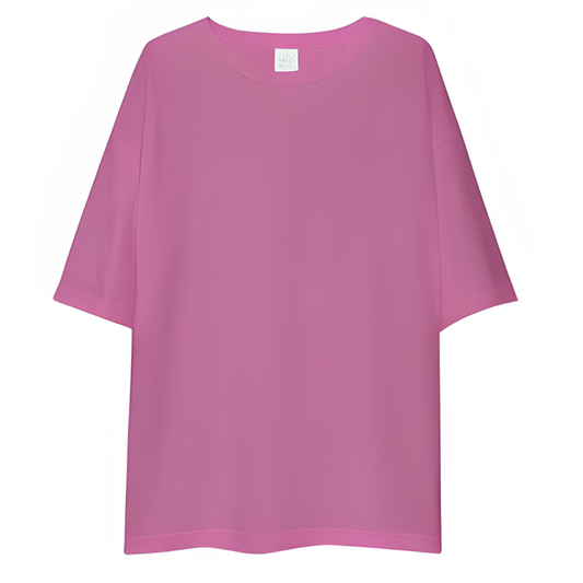 PLAIN LIGHT PURPLE OVERSIZED T-SHIRT [UNISEX]