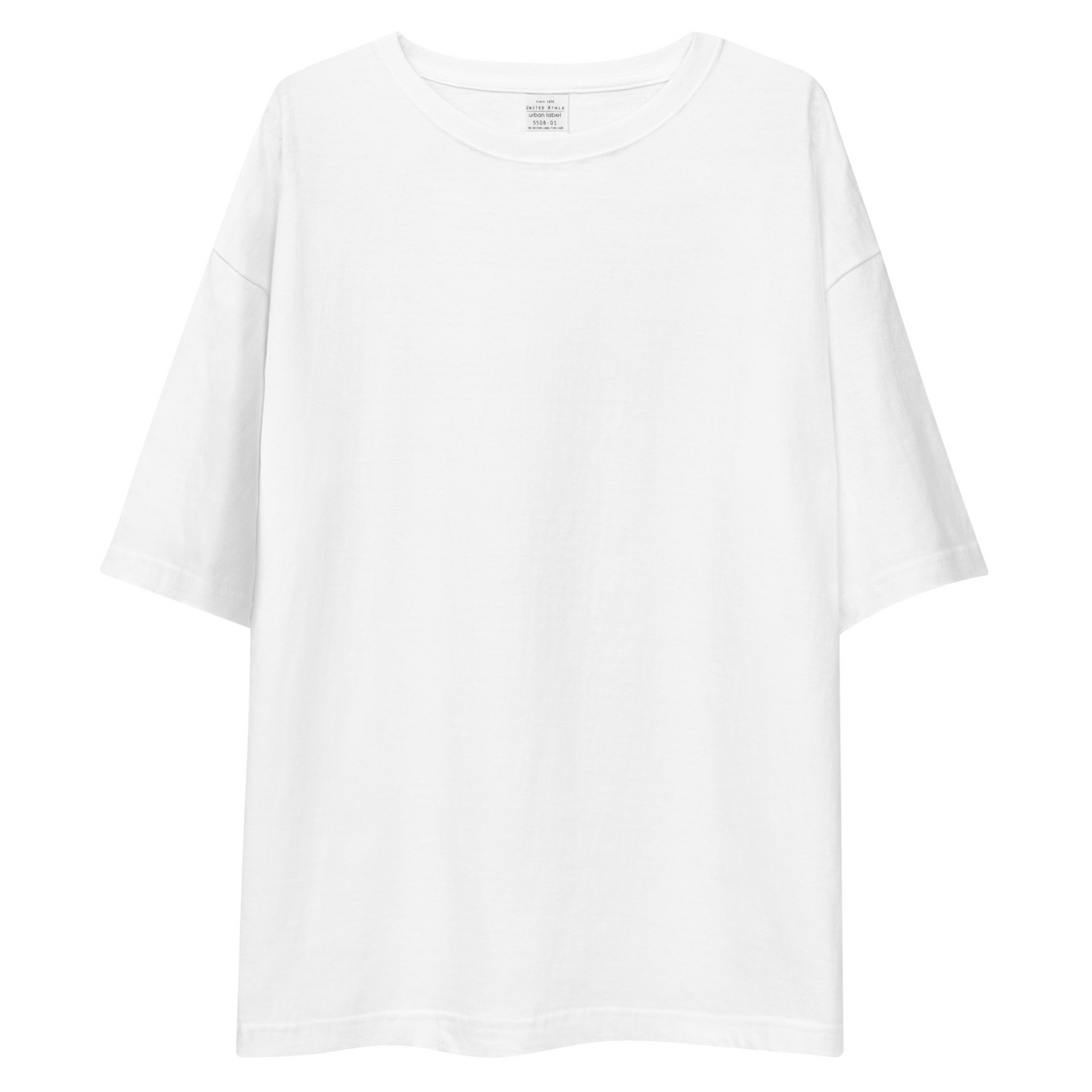 PLAIN WHITE OVERSIZED T-SHIRT [UNISEX]