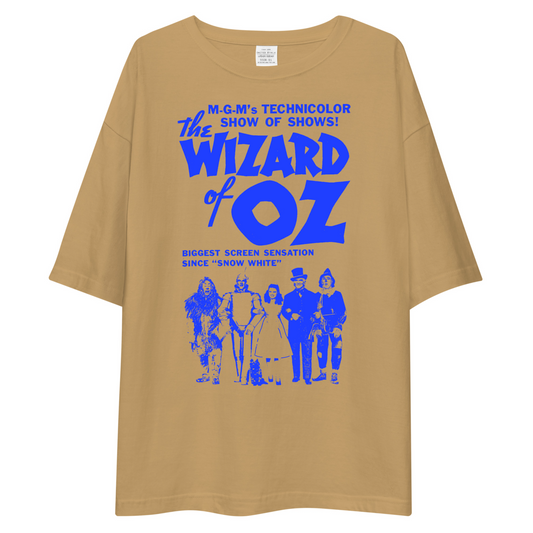 WIZARD OF OZ T-SHIRT [OVERSIZED-UNISEX] [BEIGE]